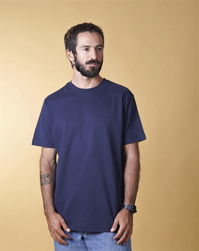 Elsk - Essential Mens Brushed T-shirt - Dark Navy